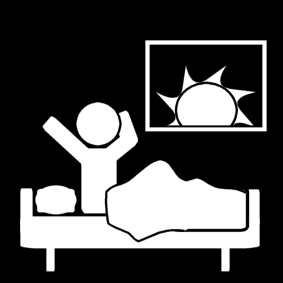 wake up